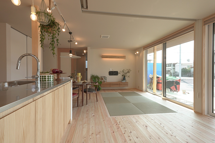 小さな平屋 26坪 リビング