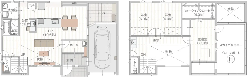 間取り図　例